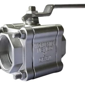 VALVULA BOLA ROSCADA 3PZ 150LB WORCESTER T316 1