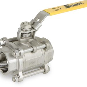 VALVULA BOLA ROSCADA 3PZ 6000PSI T316 3/8