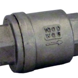 VALVULA CHECK ROSCADA RESORTE 1000 WOG T304 1 1/2