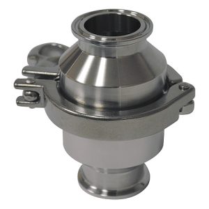VALVULA CHECK SANITARIA CLAMP OPR T316 3