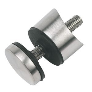 CLIP REDONDO SUJETADOR DE CRISTAL PARA TUBO 6 - 16 MM