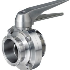 VALVULA MARIPOSA SANITARIA CLAMP SMT T304 2