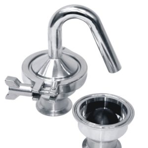 VALVULA DE PURGA DE AIRE SANITARIA CLAMP T304 1
