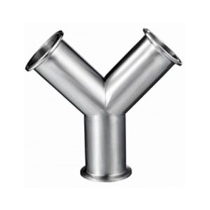 YEE SANITARIA CLAMP 4 X 45 T304