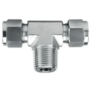 TEE AL CENTRO MACHO 1/4 OD X 1/4 NPT